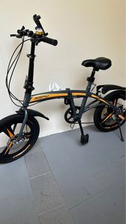 Shimano Folding Bike 20" inch (grey)