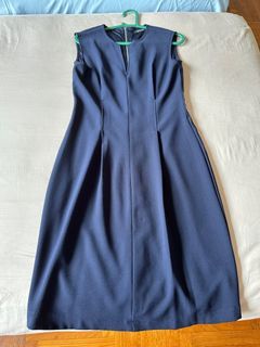 Forcast Navy Blue Dress