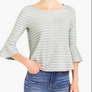 Formal stripe blouse