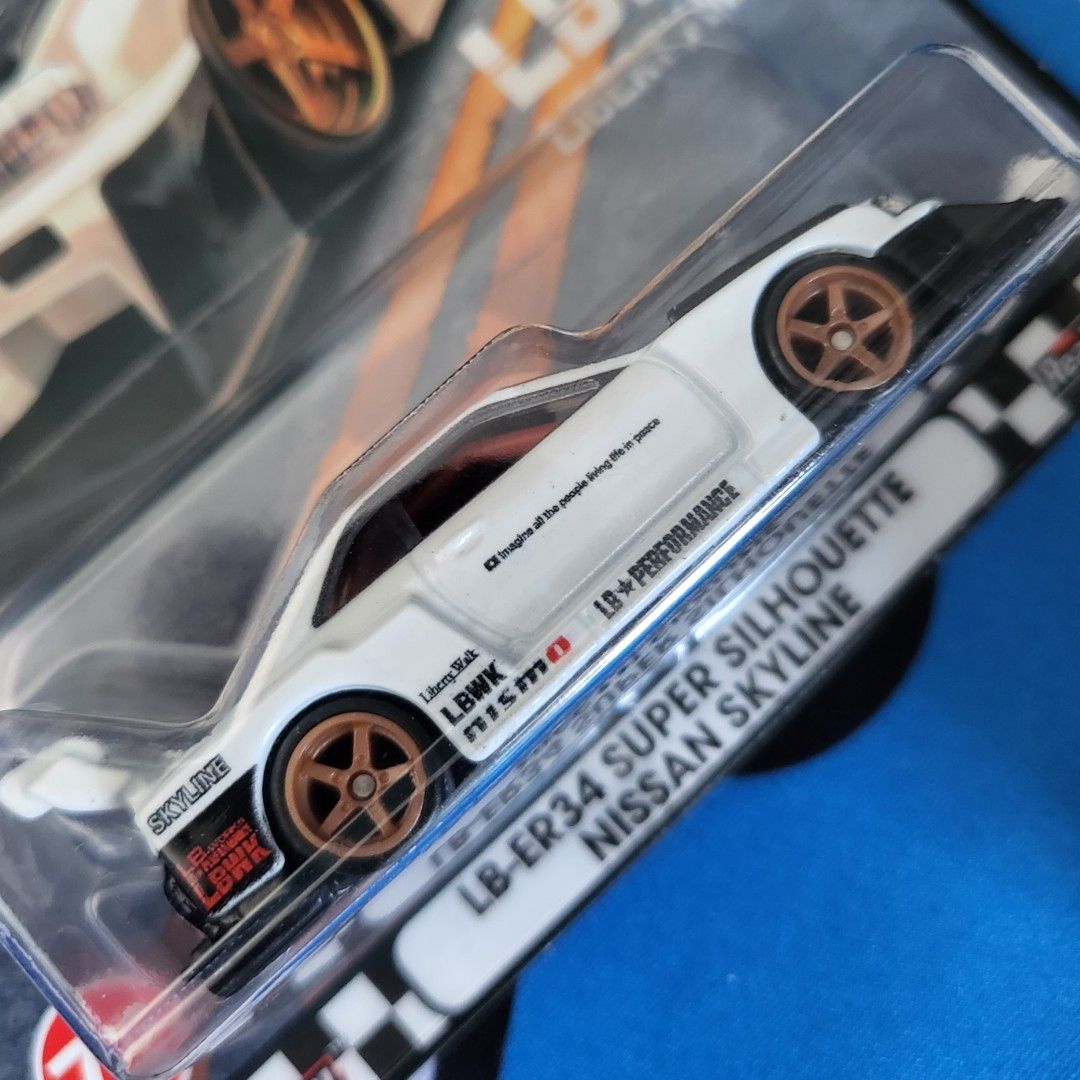 [FREE MAIL] Nissan Skyline GTR R34 LBWK Super Silhouette - Hot Wheels ...