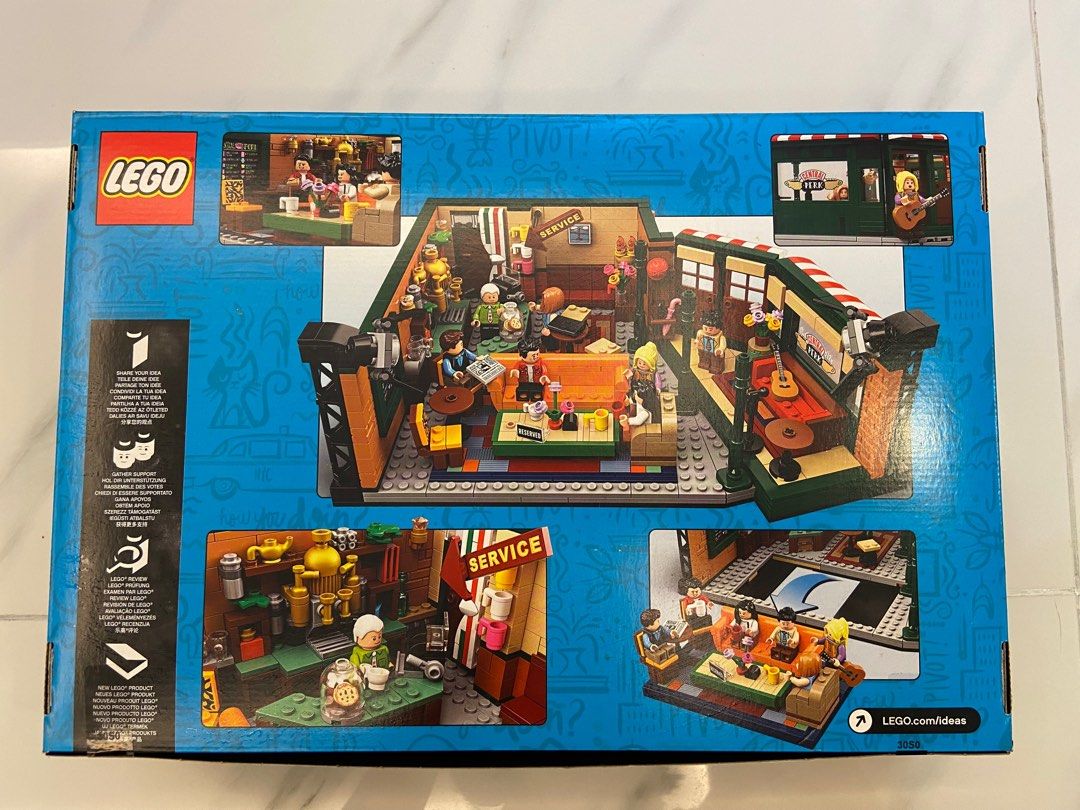 lego friends set central perk