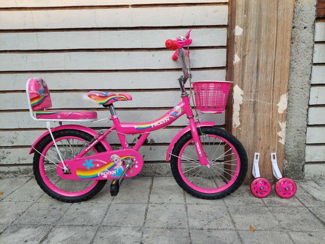 Pink deals frozen bike