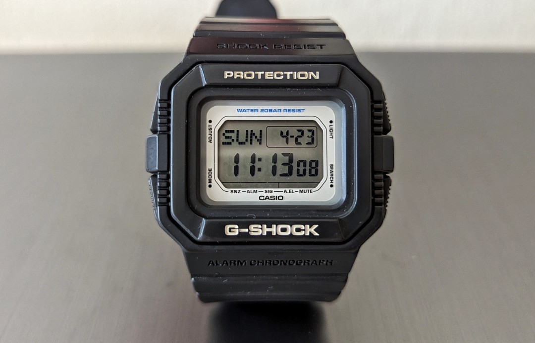 Casio G- Shock DW-D5500, Men's Fashion, Watches & Accessories, Watches ...