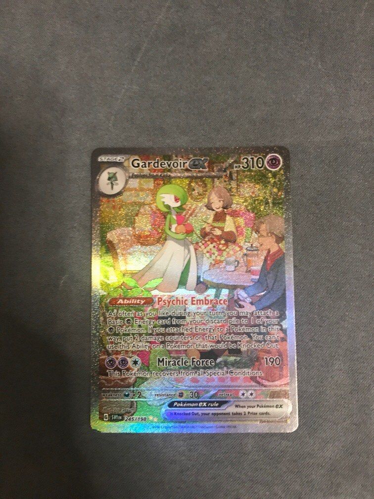 WTT Gardevoir SSR shiny treasures, Hobbies & Toys, Toys & Games on Carousell