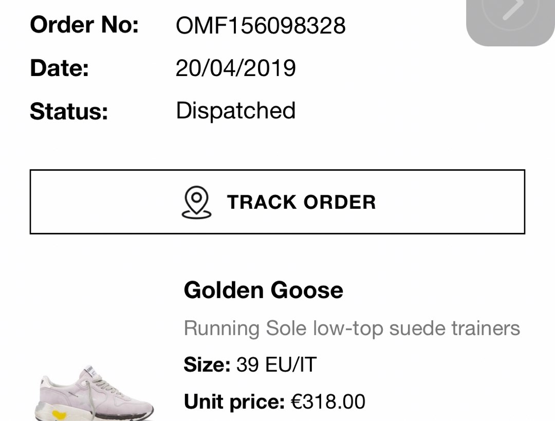 Size 39 best sale golden goose