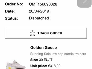 Golden goose size 39 sale online