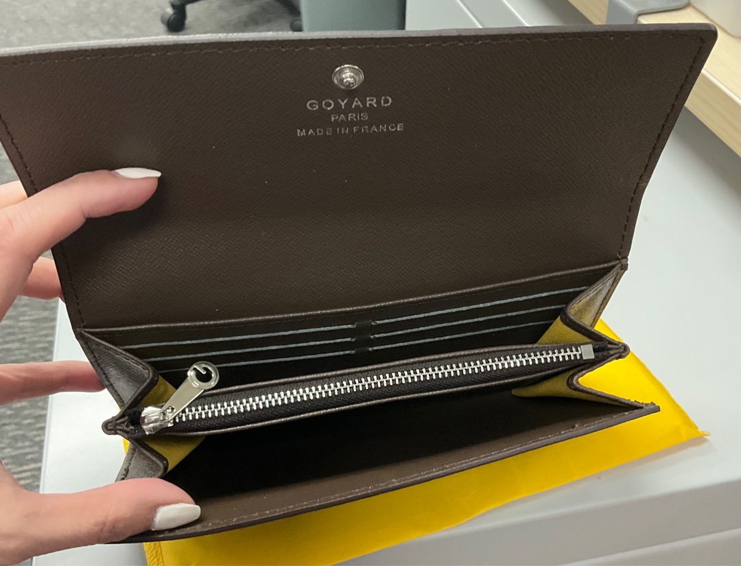 Goyard Long Wallet, Women's Fashion, Bags & Wallets, Wallets & Card