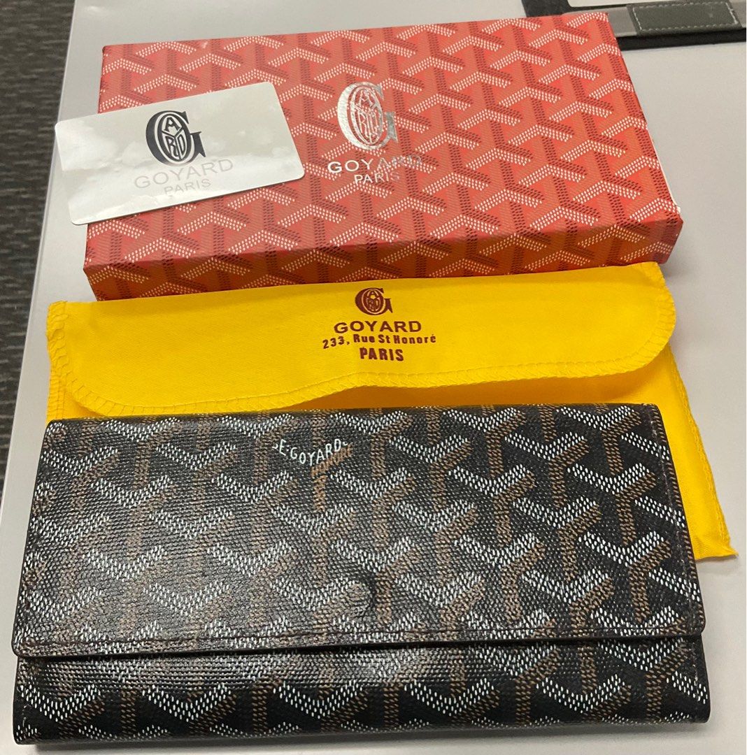 Goyard Long Wallet, Women's Fashion, Bags & Wallets, Wallets & Card