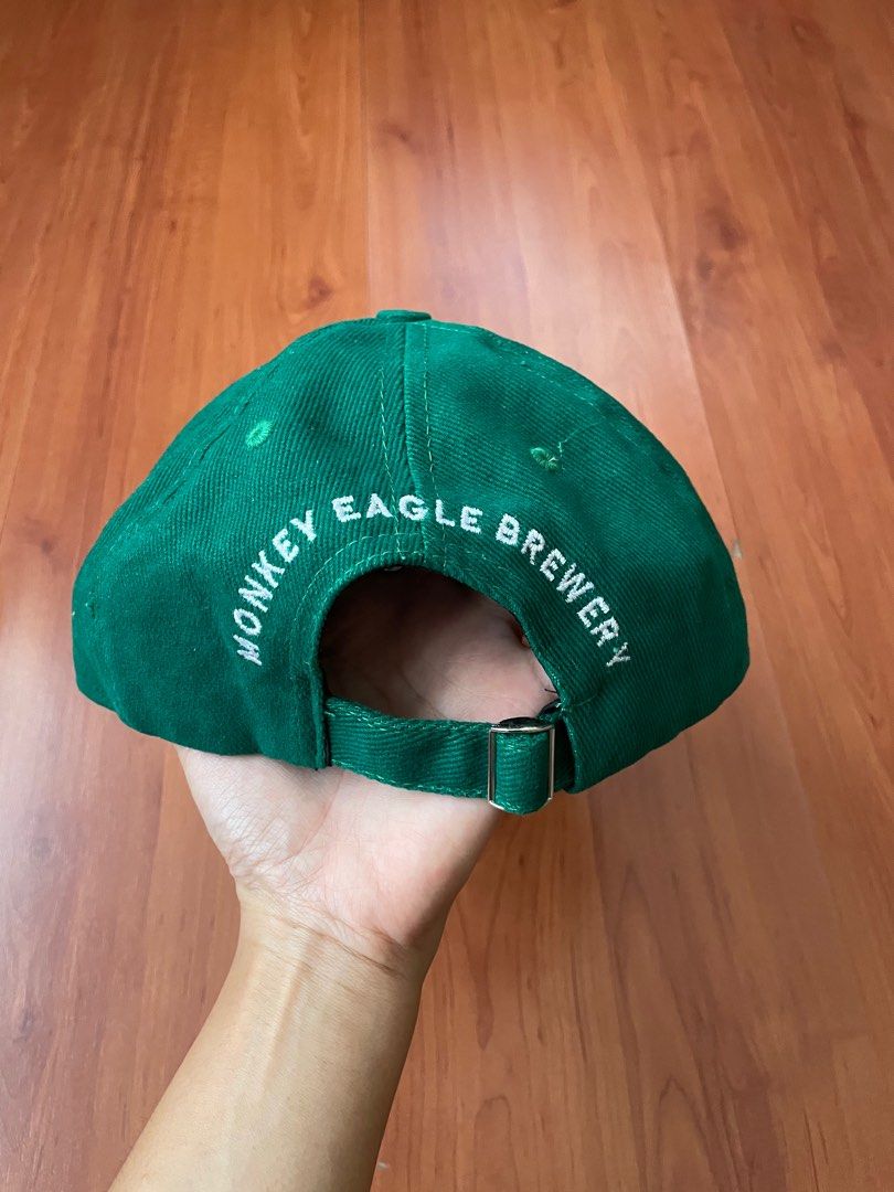 Green Cap with Embroidery on Carousell