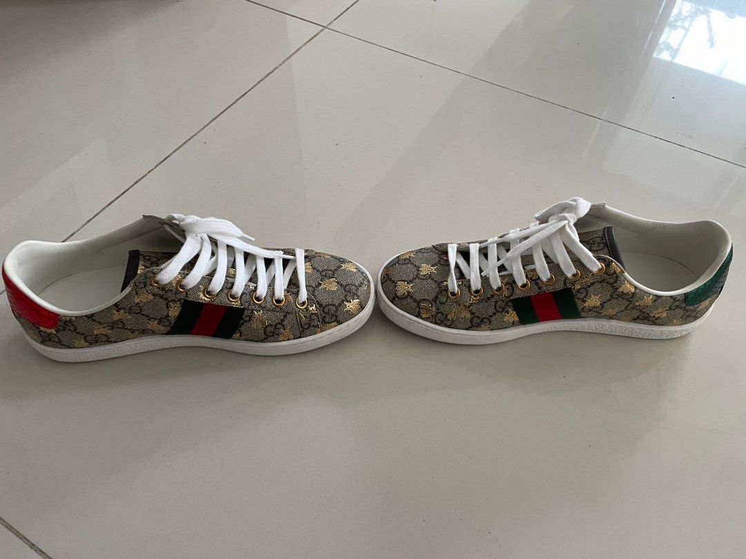 Ace gg supreme sneaker with bees sale