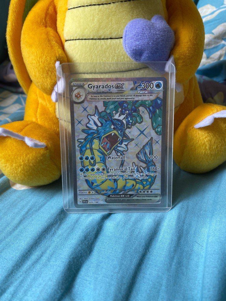 Gyarados ex Pokemon Card, Hobbies & Toys, Toys & Games on Carousell