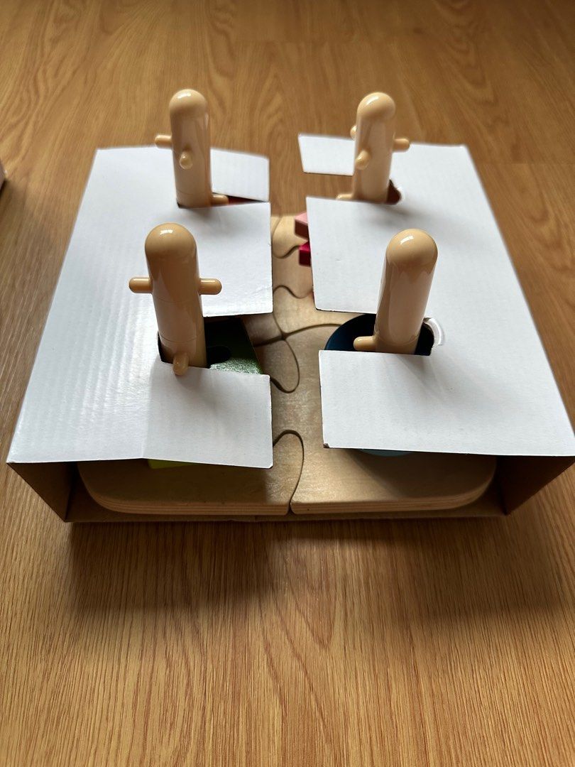 Hape Creative Peg Puzzle, Babies & Kids, Infant Playtime on Carousell