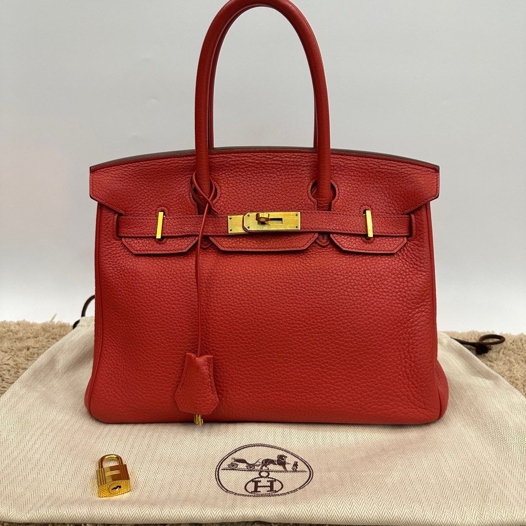 Hermes birkin outlet 30 red