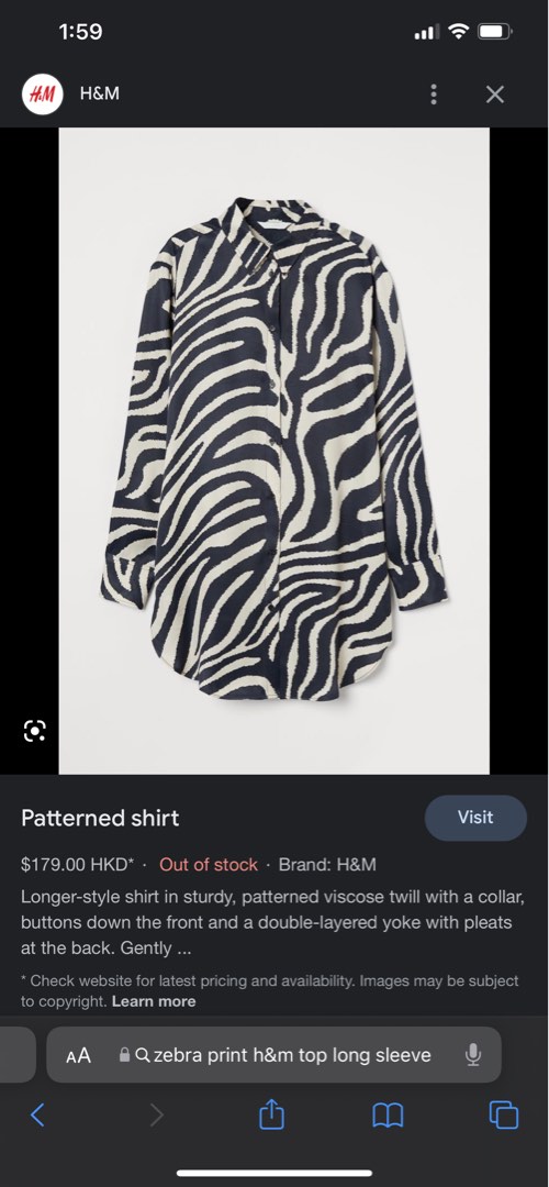 H & m website down discount