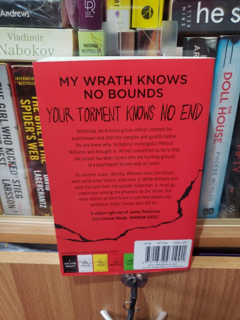 I am Wrath by Ethan Cross (Category: Storybooks) located in Malolos. Submitted by purplereader (Listing ID 1228131822, Image 2). Description: I am Wrath Ethan Cross ✅PB ✅VGC 🐼Php 230 💰MOP: ⏩COD for meet up transactions ⏩Gcash if via courier ⏩Shopee (plus 7.5% on book price) 📦MOD (buyer will shoulder sf): ⏩Meet up if Malolos area (preferred) ⏩J&T (direct, sf must be paid via gcash before shipment) ⏩Can do shopee checkout (for shipment only, add