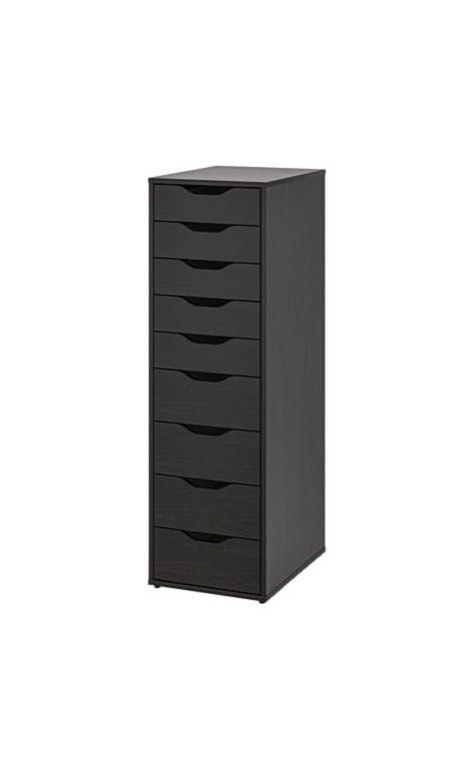 Stack Alex Drawer Drawer unit, Alex ,ALEX Drawer unit with 9 drawers Black-brown ,36×116 ...