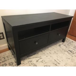 IKEA HEMNES TV Stand with 2 Drawers, black brown