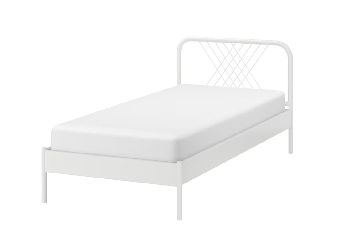 Ikea Single Bed Frame and mattress, Furniture & Home Living, Furniture