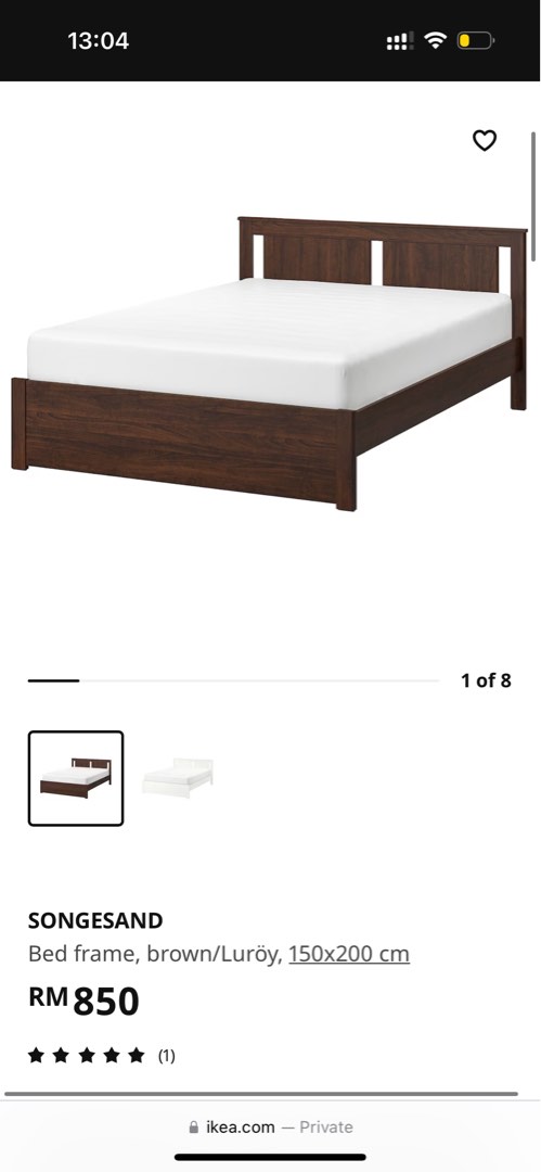 Songesand full bed hot sale