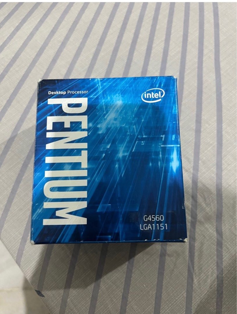 Intel Pentium G4560 3.5Ghz LGA1151 gen6 processor, Computers & Tech ...