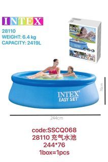 Intx SSCQ068 Easy Set Swimming Pool