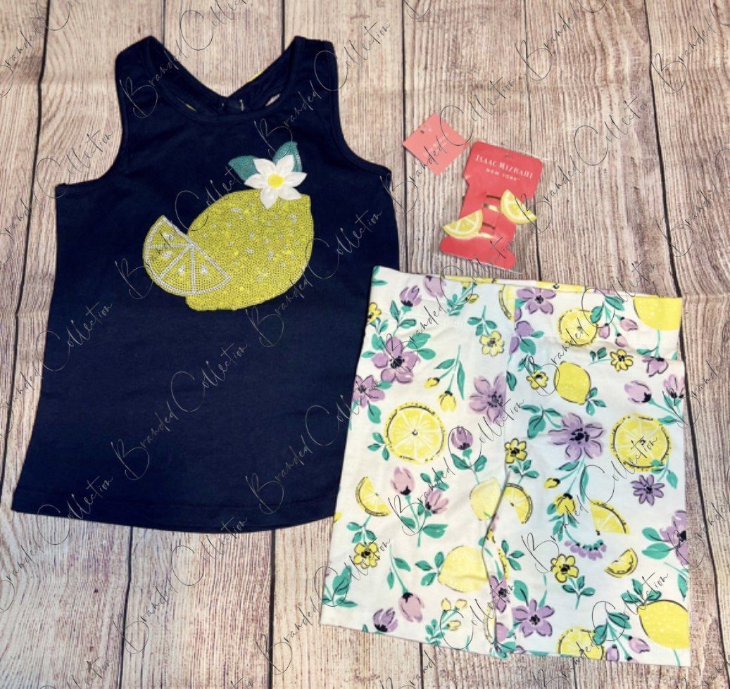 Isaac mizrahi lemon shorts outlet