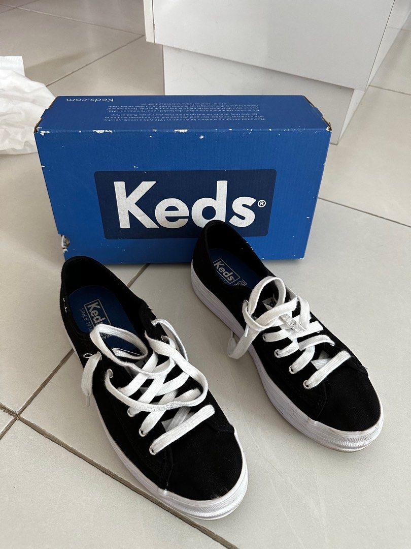 Keds discount black sneakers