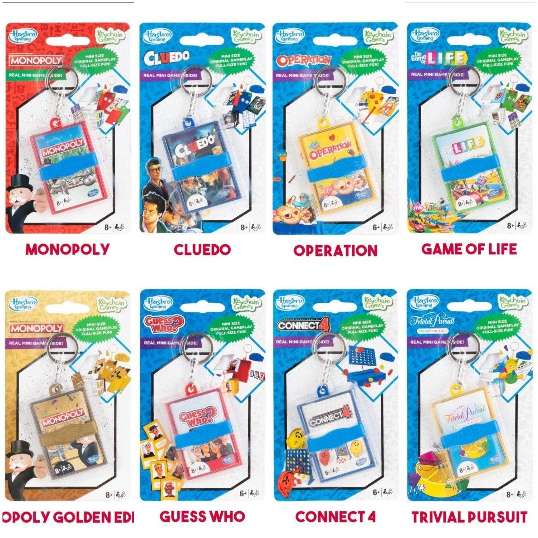 Hasbro KeychainGames , Hobbies & Toys, Toys & Games on Carousell