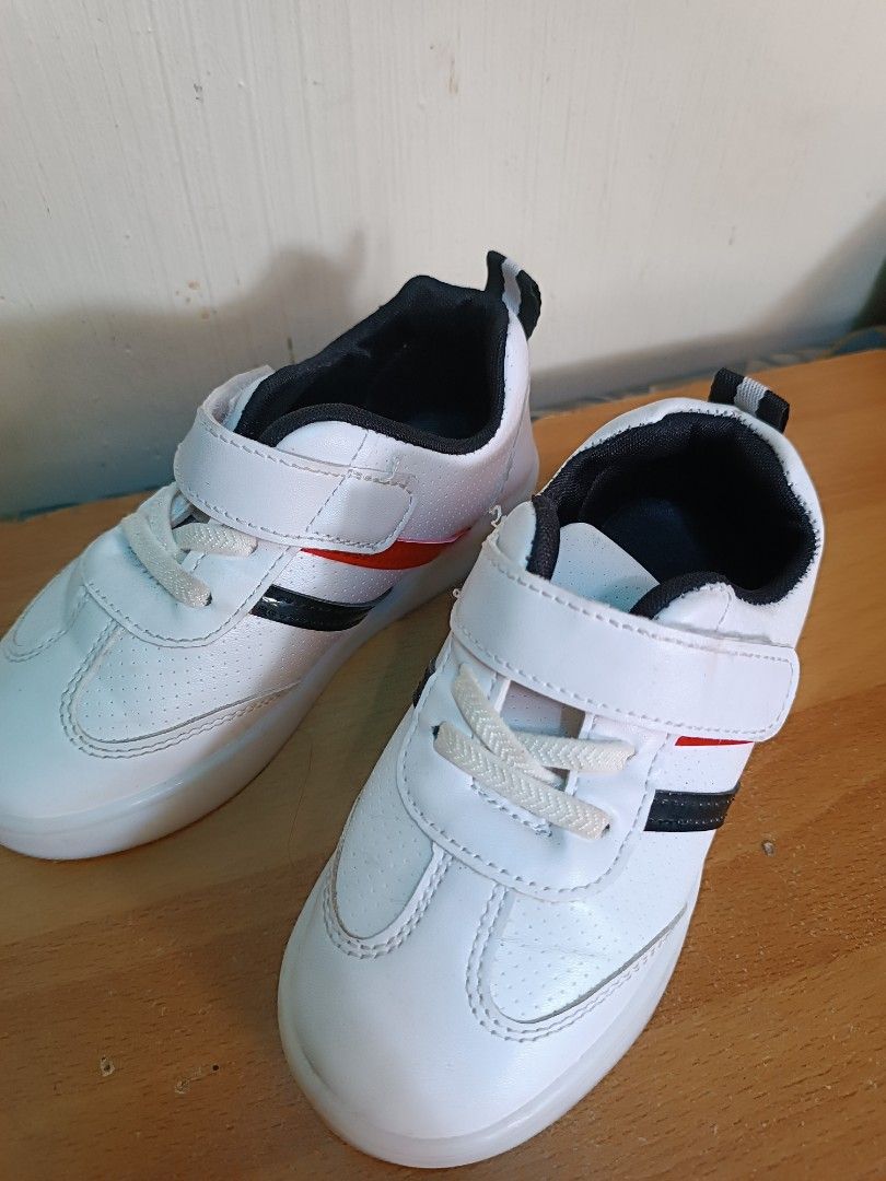 kids white sneakers