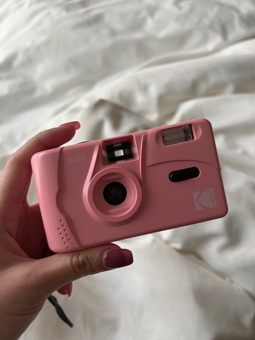 Kodak M35 Film Camera Pink, Photography, Cameras on Carousell