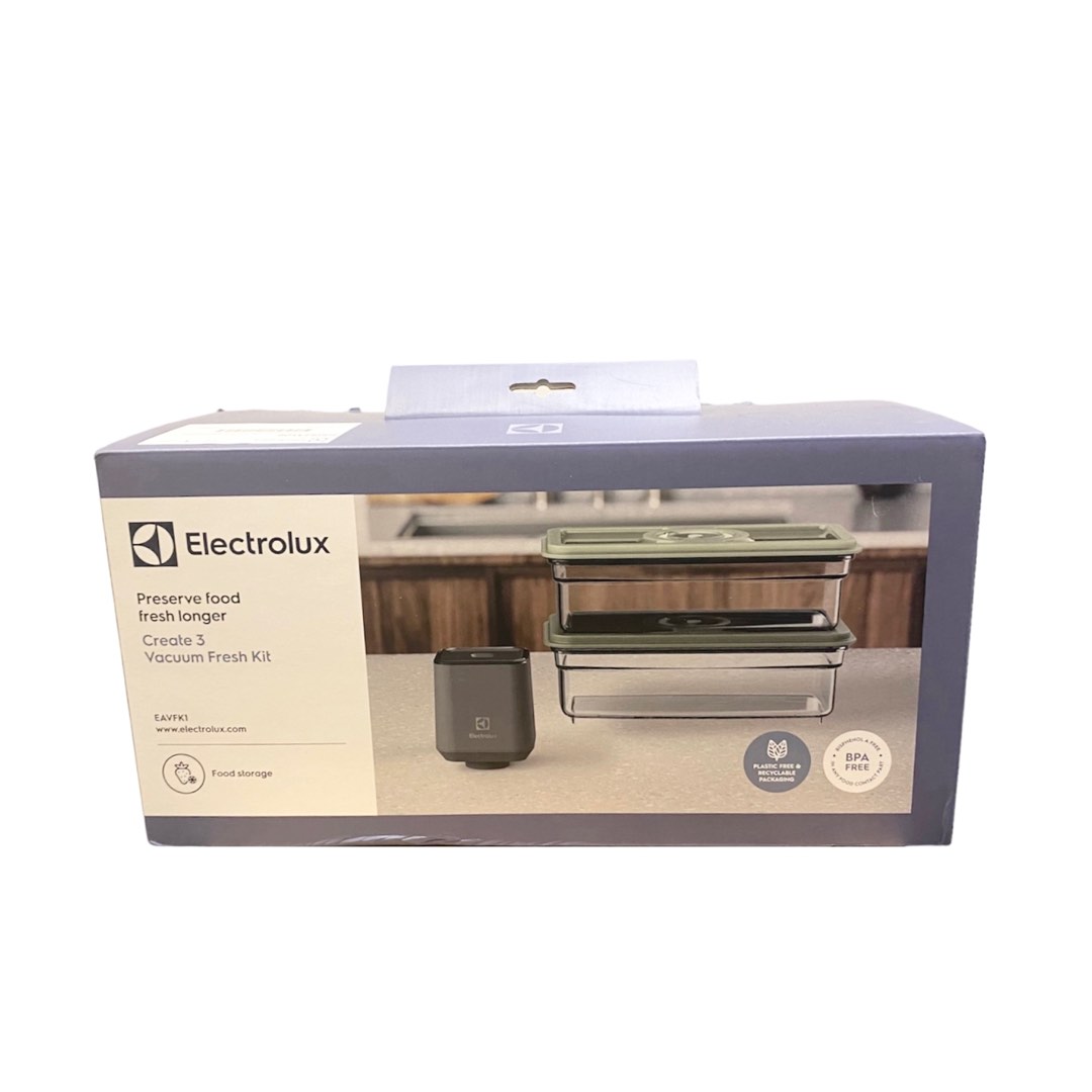 KS05 Electrolux EAVFK1 Vacuum Sealer + Food Container Kit Preserves