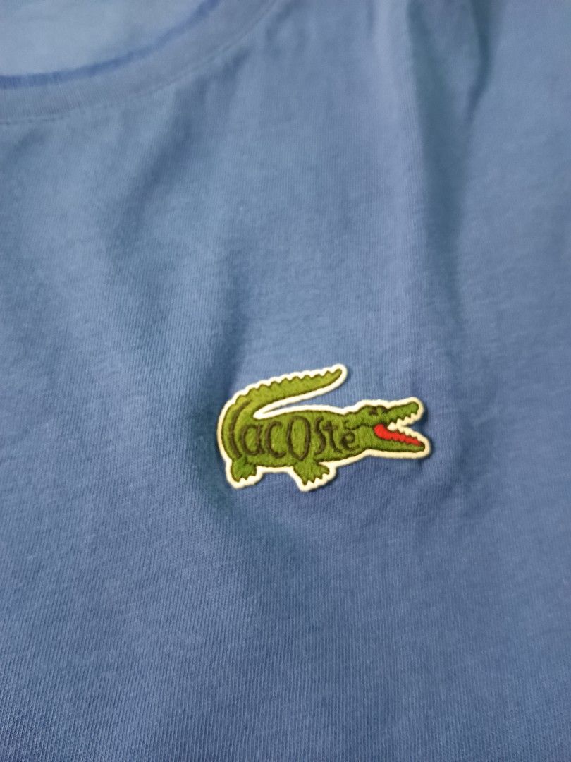 Lacoste Chest Logo, Luxury, Apparel on Carousell