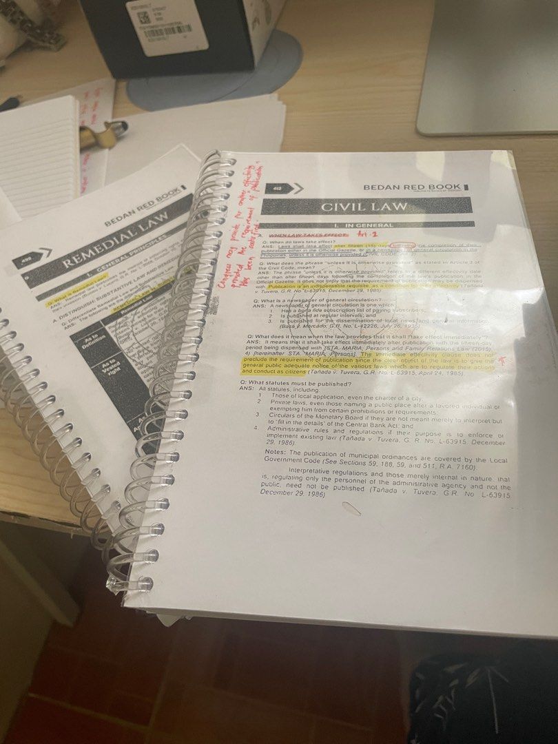 Law books (Category: Textbooks) located in Iligan City. Submitted by girlcatch24 (Listing ID 1228095756, Image 3). Description: Civil law 1 by Rabuya - 1,100 ❌️Lex Pareto - 900 (4 books) Codal (rem) - 400 Bedan red book - 400 (rem & civil) ❌️Nachura (Poli reviewer) - 500 Tax by Ingles - 200 Sf to be shoulder by the buyer..