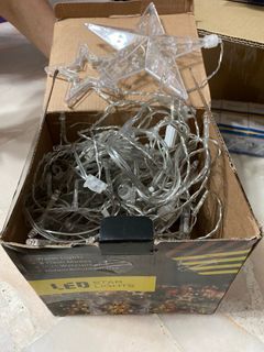 LED star string lights