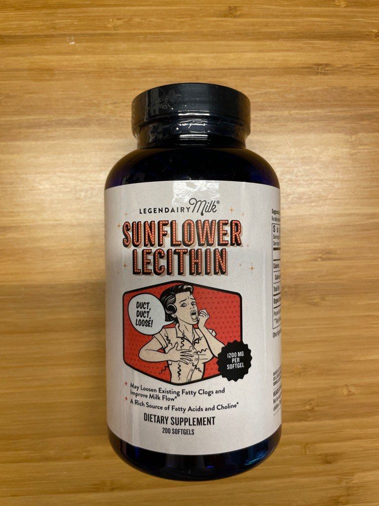 Legendairy milk sunflower lecithin, Health & Nutrition, Health