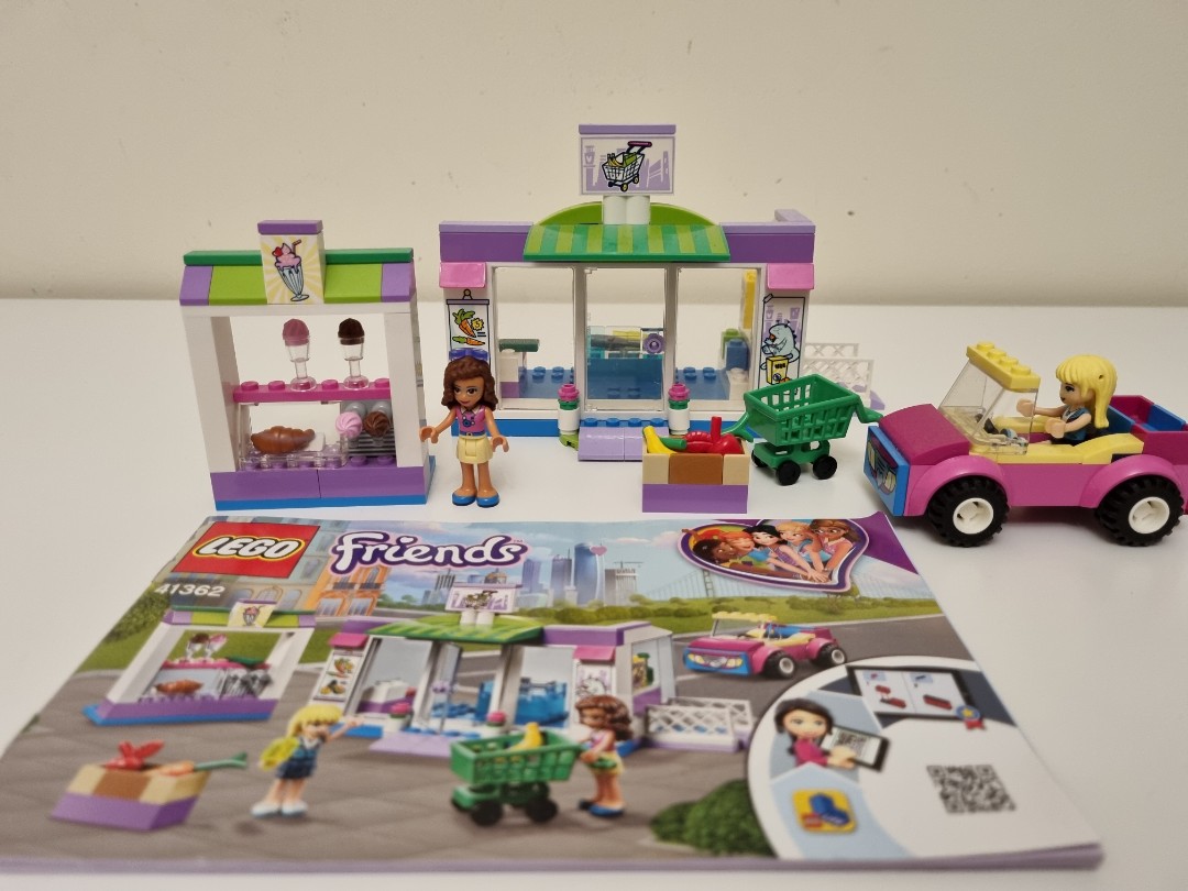 Synes sekvens Afrika Lego 41362 Friends Heartlake City Supermarket, Hobbies & Toys, Toys & Games  on Carousell
