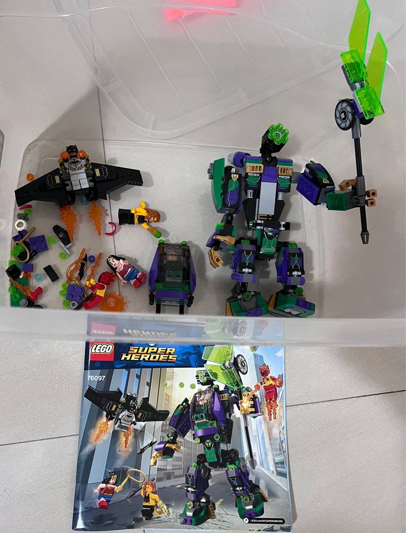 LEGO DC Super Heroes Lex Luthor Mech Takedown 76097 Building Kit