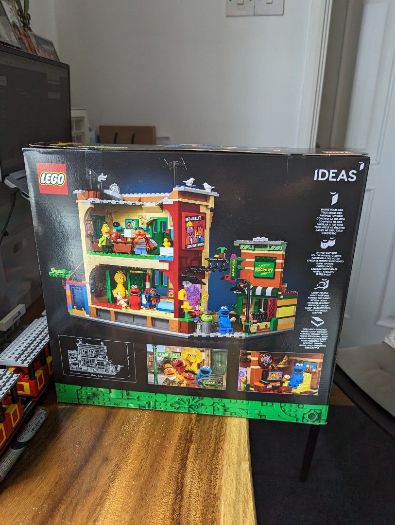 Lego Ideas 21324 - 123 Sesame Street, Hobbies & Toys, Toys & Games on ...