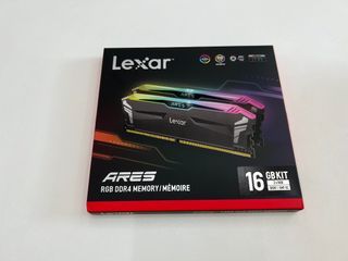 Lexar Ares 16GB (2 X 8GB) 3600MHz DDR4 UDIMM RAM - Black - Computer Chips