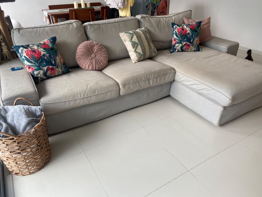 Kivik light discount grey sofa