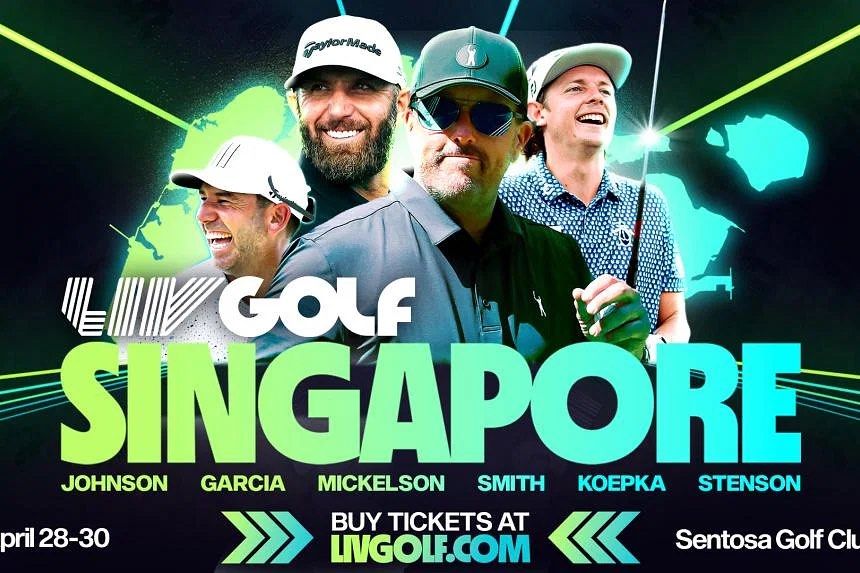 LIV golf SAT tickets, Tickets & Vouchers, Event Tickets on Carousell