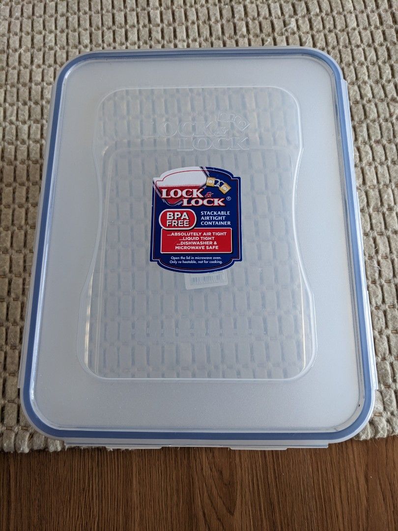 Lock&Lock Stackable Airtight Container 5.5L, Furniture & Home Living, Kitchenware & Tableware