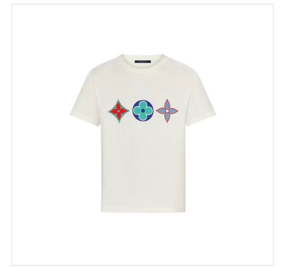 Louis Vuitton Multicolor Monogram T-shirt, Women's Fashion, Tops, Shirts on  Carousell