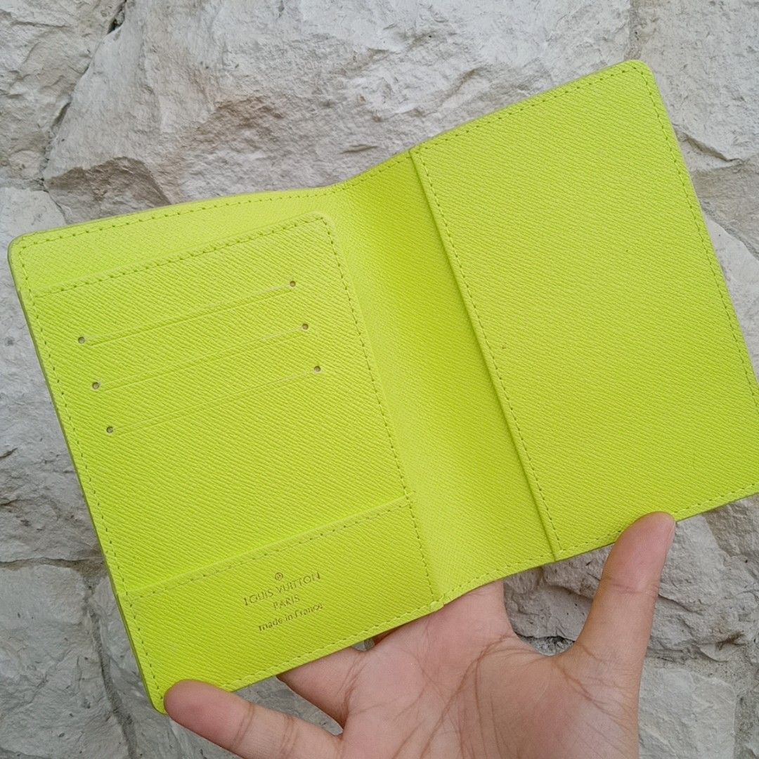 Louis Vuitton Pocket Organizer Monogram Bahia Yellow