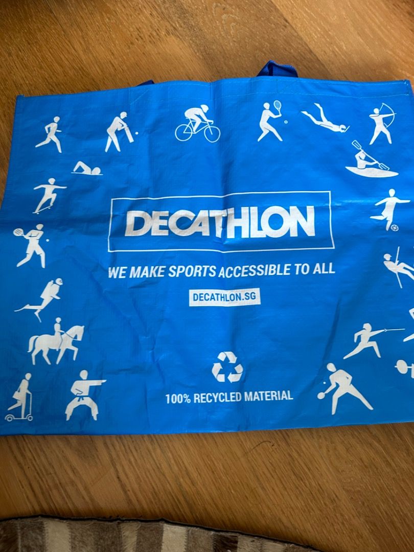 decathlon shopping bag