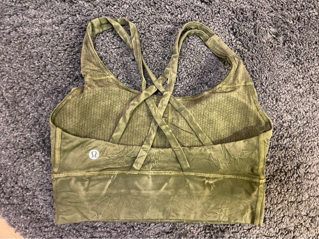 Lululemon Energy Bra Long Line Ice Dye *Medium Support, B–D Cup