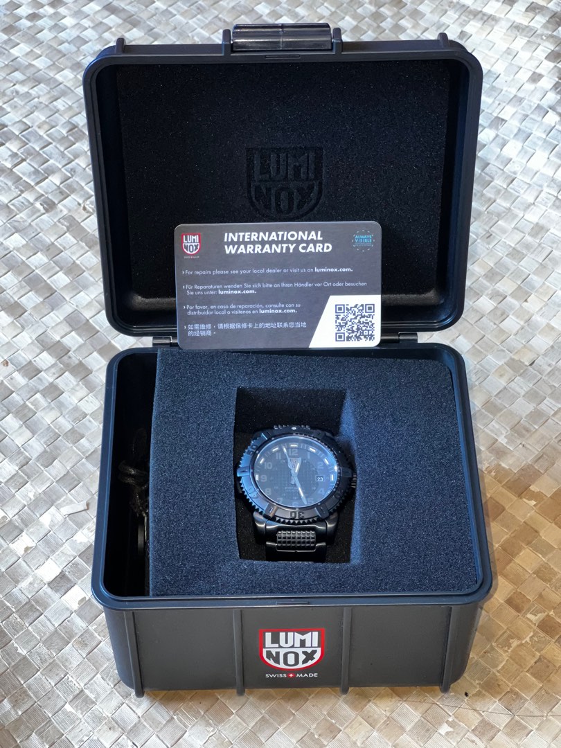 Luminox Mariner 6252.BO Men s Fashion Watches Accessories Watches on Carousell