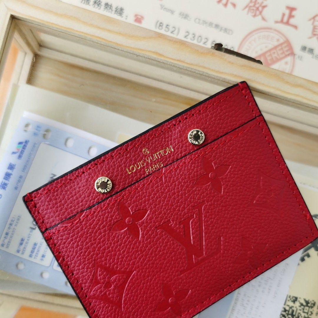 Lv card holder, Women's Fashion, Bags & Wallets, Wallets & Card holders on Carousell