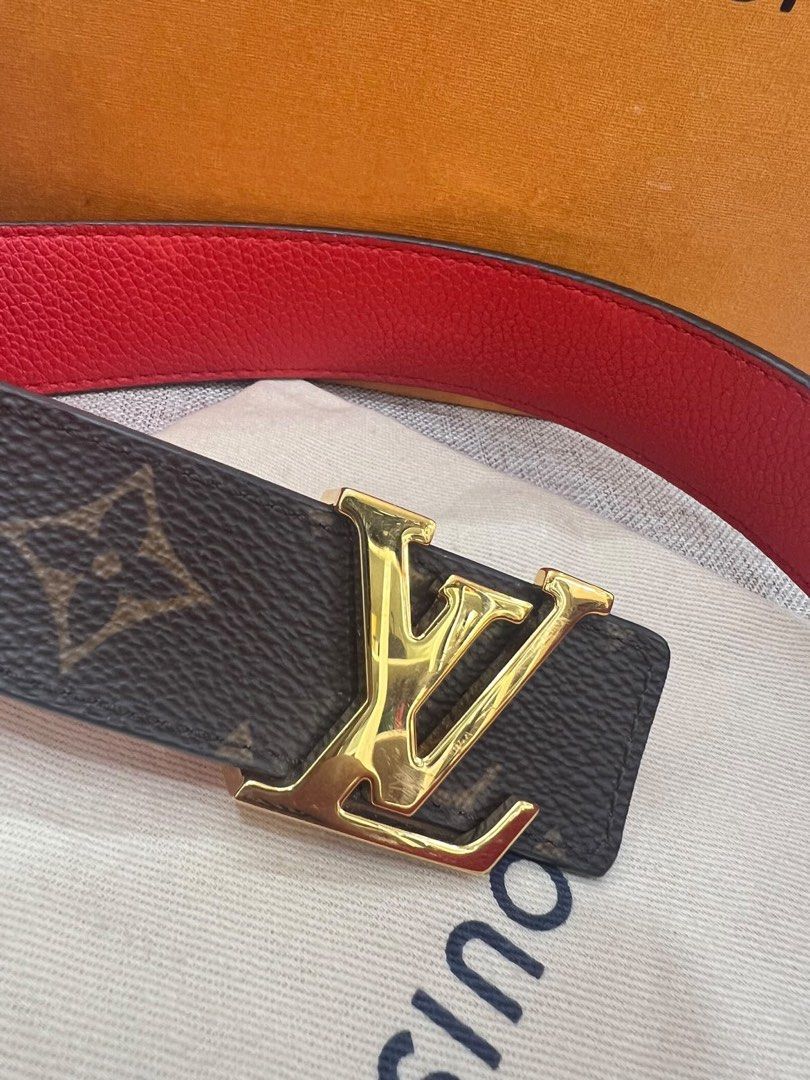 LV Initiales 30mm Reversible Belt GHW