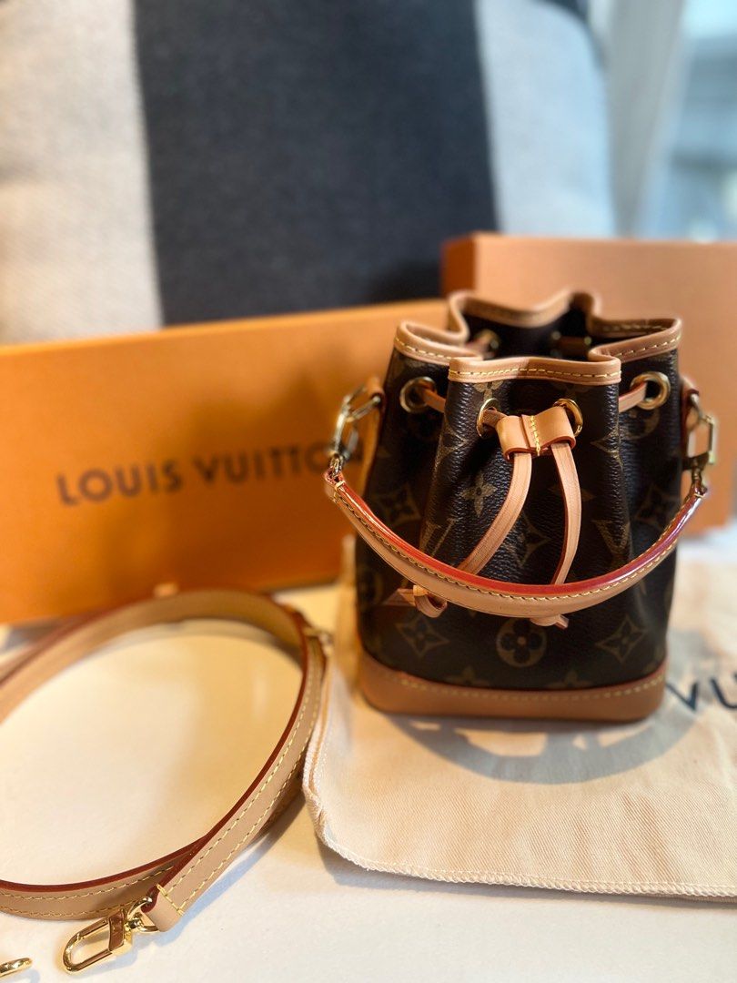 NANO BUCKET LOUIS VUITTON, Luxury, Bags & Wallets on Carousell